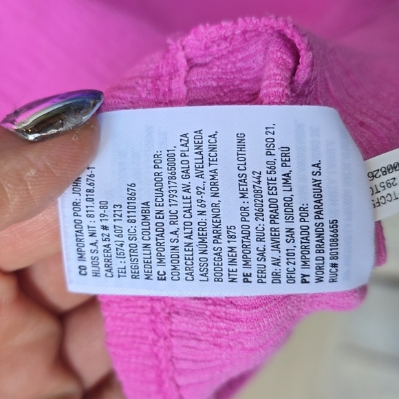 American Eagle Smocked Pink Button-Front Polo Mini Dress - XXL - Picture 13 of 14